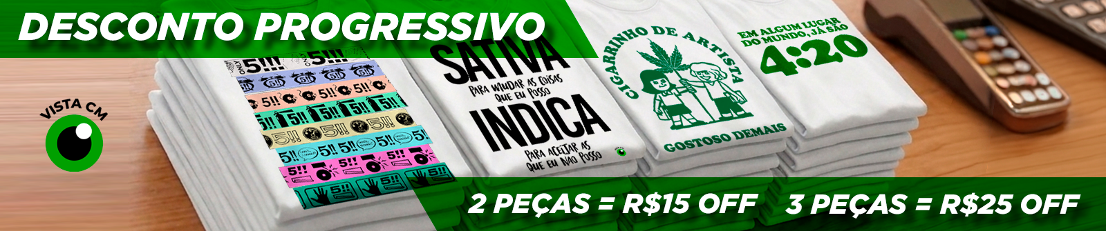 Vista CM Desconto Progressivo