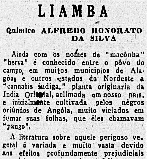 maconha nos jornais 1945