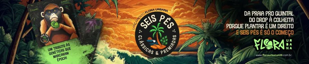 Flora Urbana bancos de sementes breeding seis pés